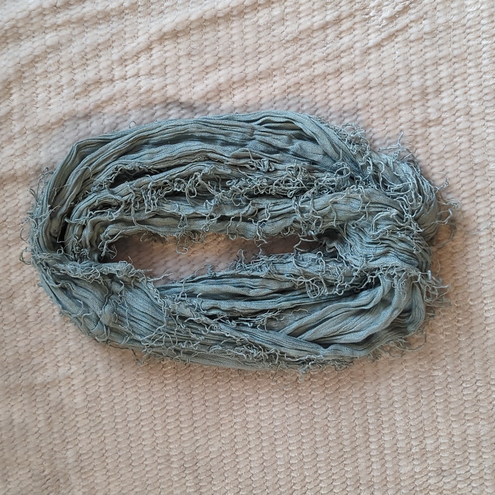 Dusty Blue Infinity Scarf